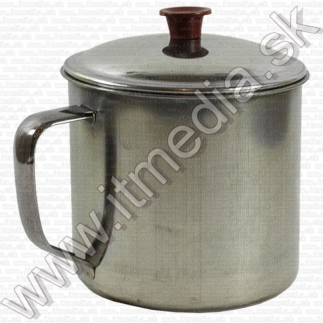 Image of Fém bögre 10cm fedővel (IT8464)